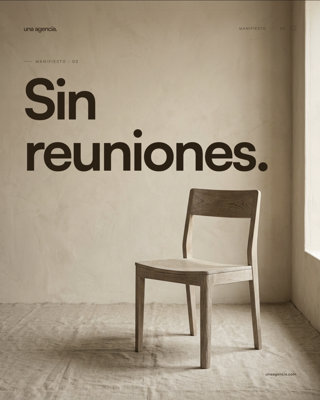 Solo diseño. — tipográfico Bone sobre Ink